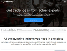 Tablet Screenshot of marketfy.com